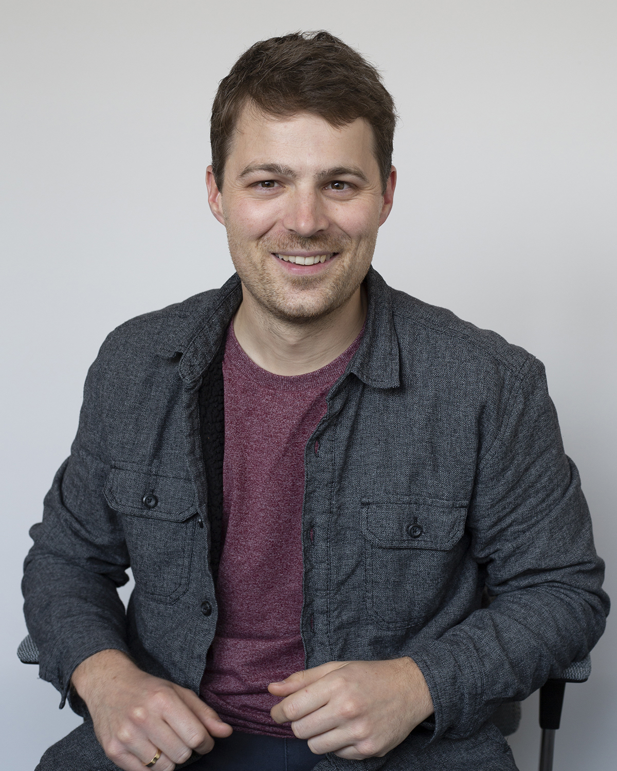 Portrait von Theo Seemann. Hallo!